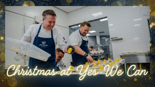 Christmas at Yes We Can is about staying connected together