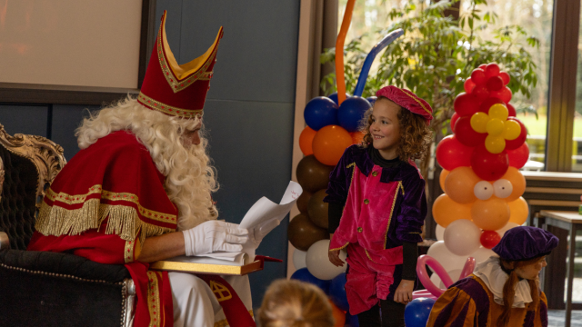Sinterklaas and his Pieten visiting Yes We Can